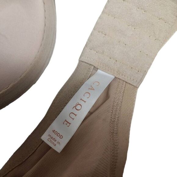 Cacique Tan Underwire Push Up Bra Size 40DD - Picture 3 of 6